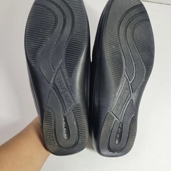 Orthofeet Womens Medium Slip-On Orthopedic Shoes Size 10