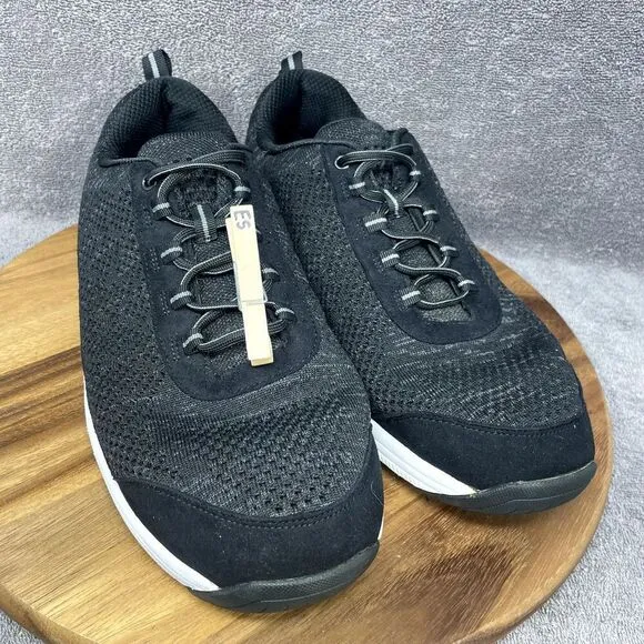Orthofeet Lava Stretch Men's 13 4E EXTRA WIDE Black 619 Orthopedic Shoe Sneaker