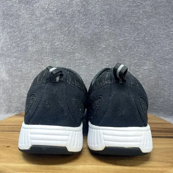 Orthofeet Lava Stretch Men's 13 4E EXTRA WIDE Black 619 Orthopedic Shoe Sneaker
