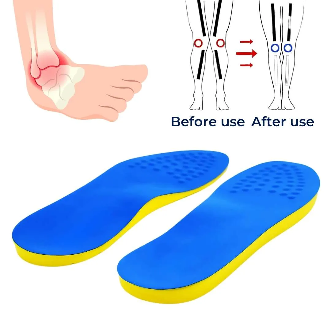Orthopedic Insoles for Supination | FootAlign Support for Underpronation | Daily Comfort Footwear Inserts