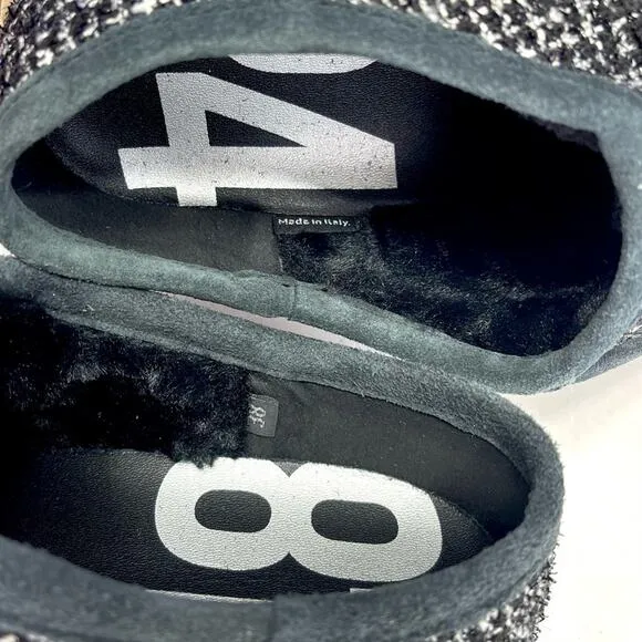 P448 BUBBLE SHAKA INDOOR/OUTDOOR FAUX FUR SLIPPERS/SNEAKERS/🆕