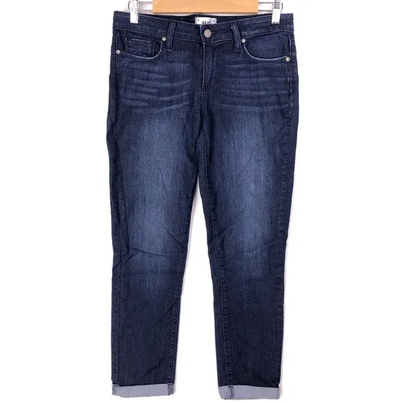 Paige Kylie Crop Selvedge Womens Jeans 28