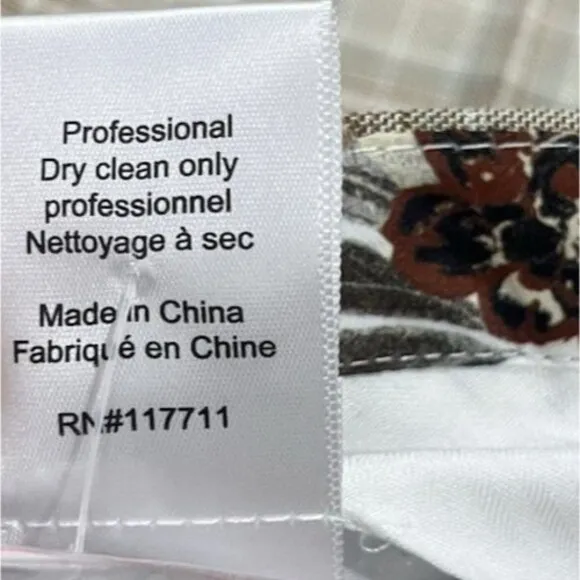 Paisley &amp; Gray Slim Fit Downing Brown Plaid  Checkered 44 x 32 New