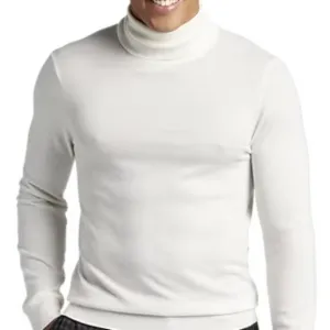 Paisley &amp; Gray Slim Fit Turtleneck Sweater size; 3X  colour: cream