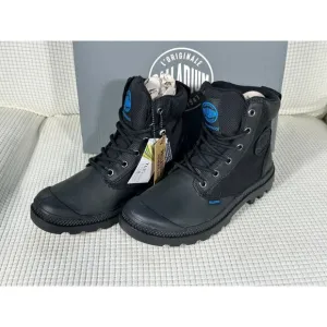 Palladium Pampa Sport Cuff Boot, Black, Waterproof, Men's 4, Women's 5.5, NWB
