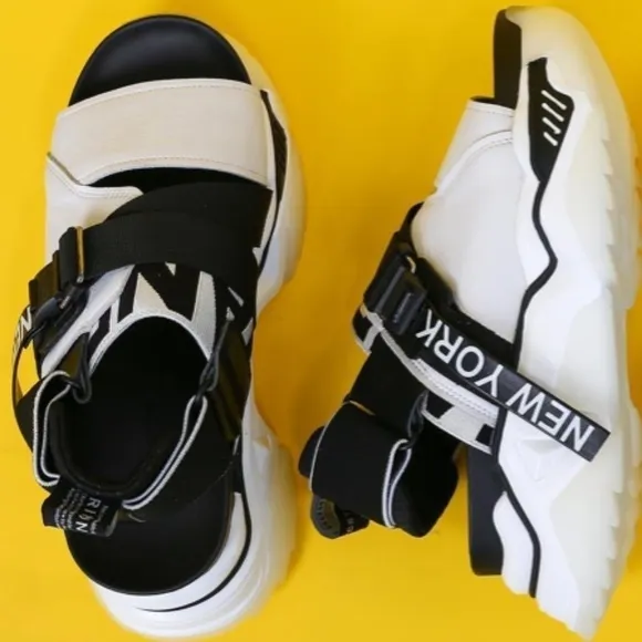 PaoloConte &amp; RIHON RPCSTOM  collaboration Chunky Sandals