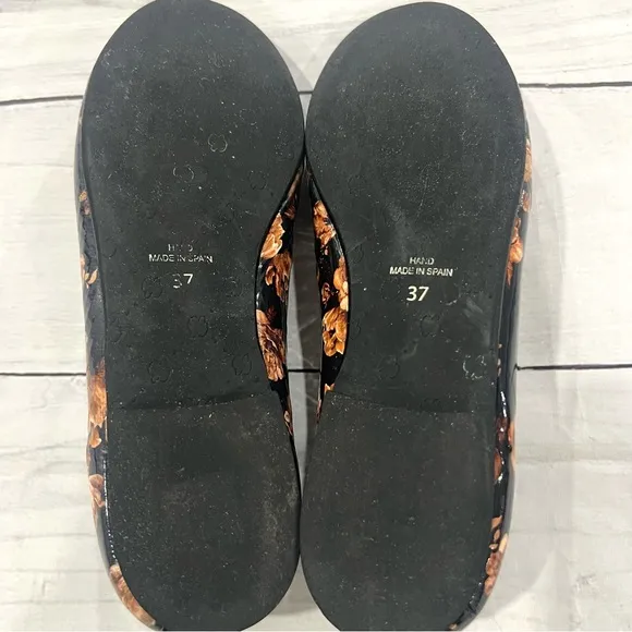 Papanatas Terra Floral Patent Mary Jane