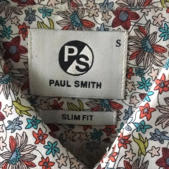 Paul Smith button-down dress shirt - SMALL Slim Fit