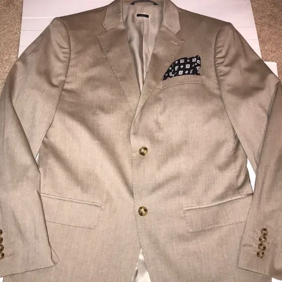 Perri Ellis Men Slim Fit Stretch Sport Jacket / Dress Jacket size 38 R