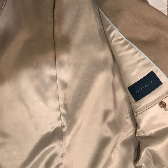 Perri Ellis Men Slim Fit Stretch Sport Jacket / Dress Jacket size 38 R