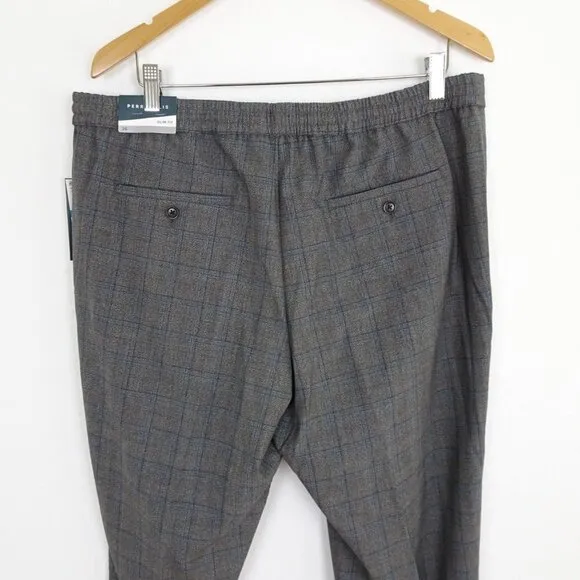 Perry Ellis Dress Pants Elastic Waist Size 36x32