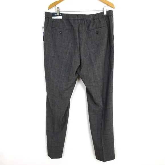 Perry Ellis Dress Pants Elastic Waist Size 36x32