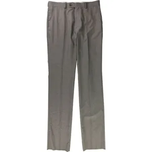 Perry Ellis Mens Slim-Fit Dress Pants Slacks, Brown, NWT