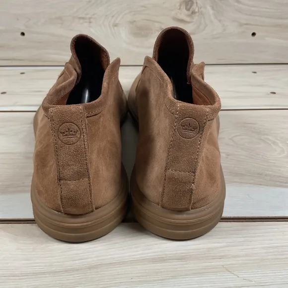 Peter Millar Suede Chukka Boots, 12 M, Laceless