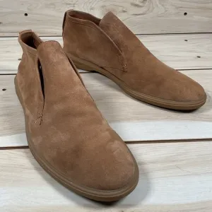 Peter Millar Suede Chukka Boots, 12 M, Laceless