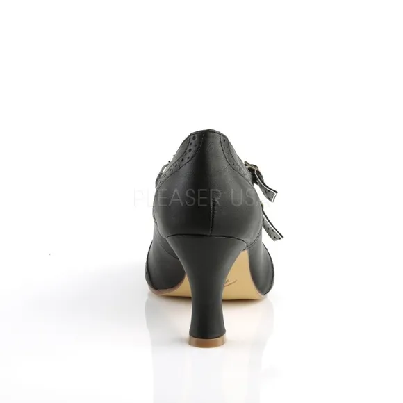 Pin Up Criss Cross High Heel Shoes