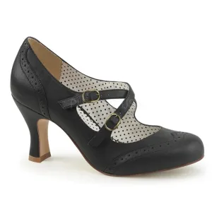 Pin Up Criss Cross High Heel Shoes