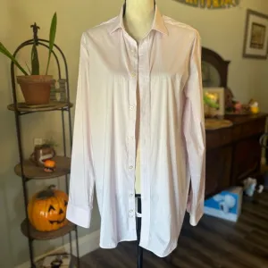 Pink Button Up Dress Shirt
