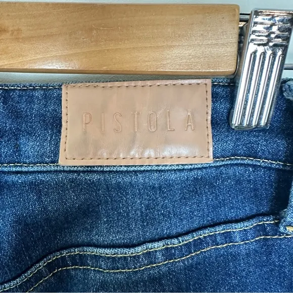 Pistola Teagan High Rise Vented Slim Cigarette Jeans