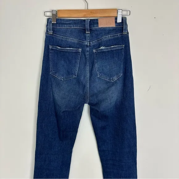 Pistola Teagan High Rise Vented Slim Cigarette Jeans
