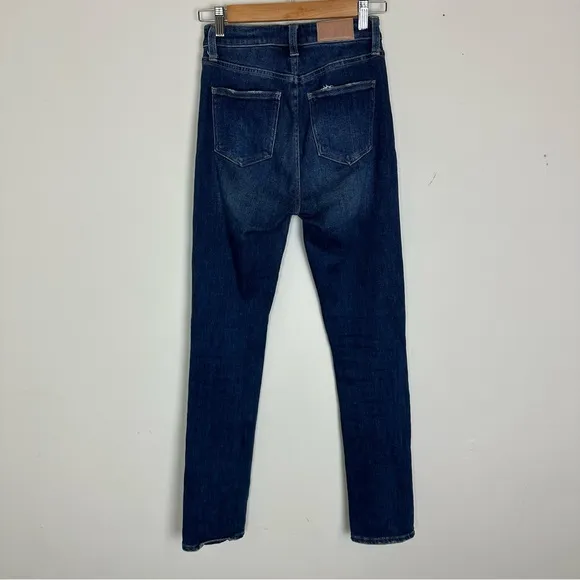Pistola Teagan High Rise Vented Slim Cigarette Jeans