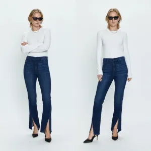 Pistola Teagan High Rise Vented Slim Cigarette Jeans