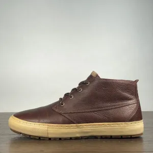 Pointer Boots‎ Mens 9 Brown Leather Chukka Classic Casual Mid Sneakers