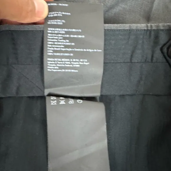 Prada Dress Pants Slim Fit flat front Mens Size 48