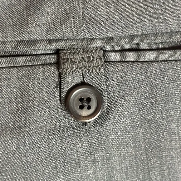 Prada Dress Pants Slim Fit flat front Mens Size 48