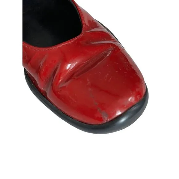 PRADA Girls 13 (31) Patent Leather Mary Jane Shoes AS IS