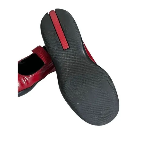 PRADA Girls 13 (31) Patent Leather Mary Jane Shoes AS IS