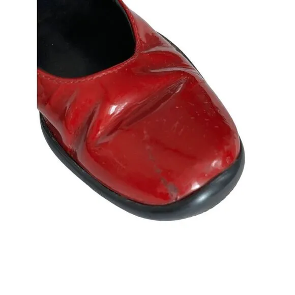 PRADA Girls 13 (31) Patent Leather Mary Jane Shoes AS IS