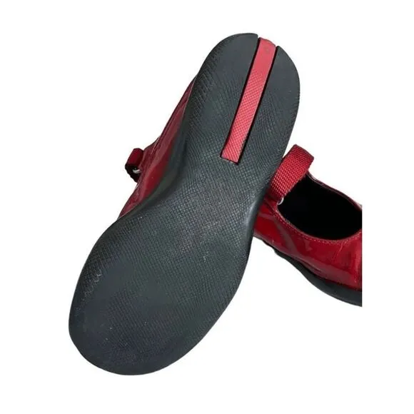 PRADA Girls 13 (31) Patent Leather Mary Jane Shoes AS IS