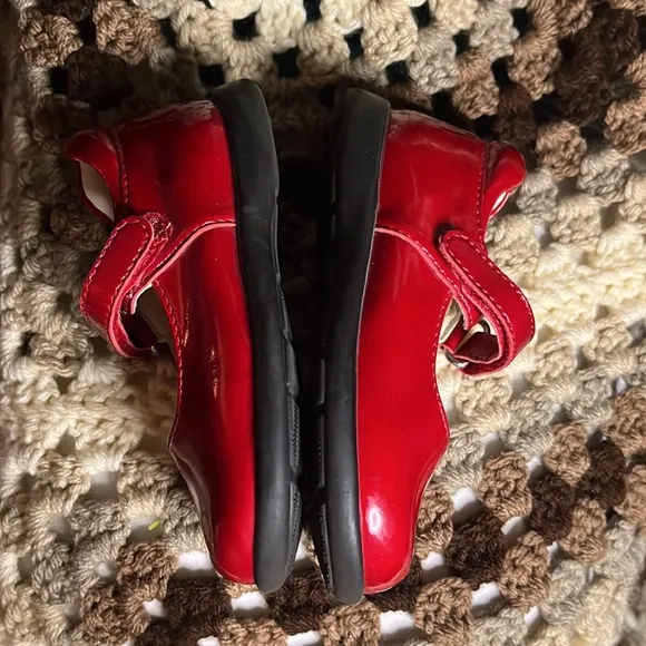 Primigi Sky effects patent leather Red Kids Mary Jane Shoes