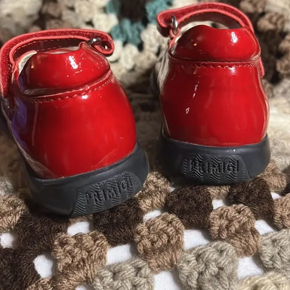 Primigi Sky effects patent leather Red Kids Mary Jane Shoes