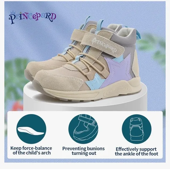 Prince Pard toddler orthopedic Shoes Size:US 5 toddler, EU 20