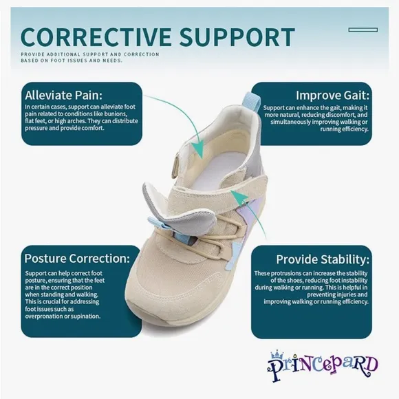 Prince Pard toddler orthopedic Shoes Size:US 5 toddler, EU 20