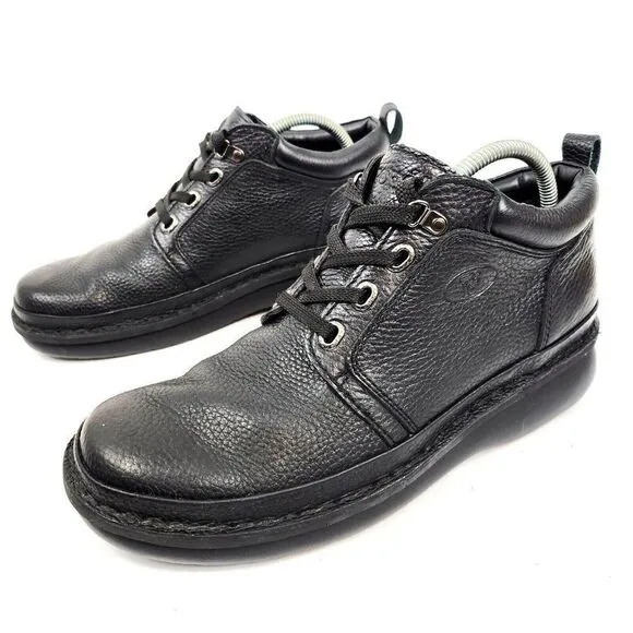 PROPET Villager Walker Shoes Mens Size 9 M Black Orthopedic Foot Pain Relief