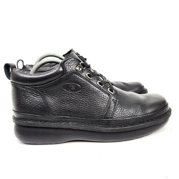 PROPET Villager Walker Shoes Mens Size 9 M Black Orthopedic Foot Pain Relief