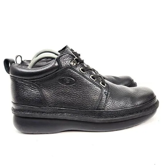 PROPET Villager Walker Shoes Mens Size 9 M Black Orthopedic Foot Pain Relief