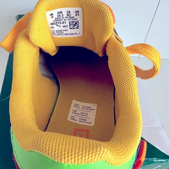 PUMA ‘Big Kids' Future Rider Candy Bar Sneakers Size 3C **NEW WITH BOX**🔥
