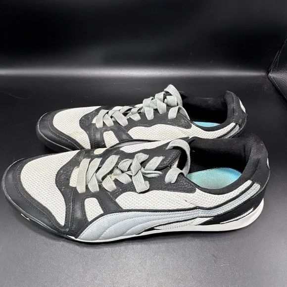 PUMA Cross Trainers Sneakers Shoes Men Size 13 Gray Black
