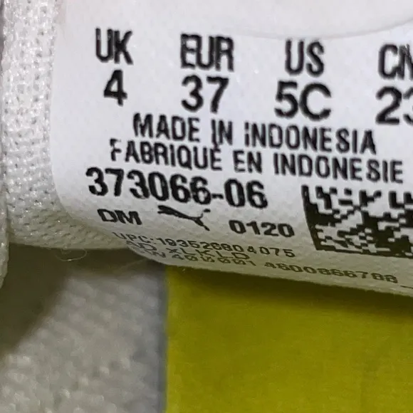 PUMA Kids Boys Cali Taping Lace Up Sneakers Shoes Casual Yellow size 5C active