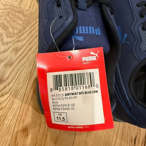 PUMA Safety Airtwist Low - Composite Toe Sneakers. Size 11.5 men