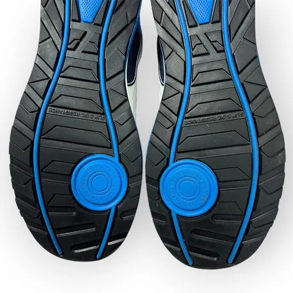 PUMA Safety Work Shoes MENS 9.5 Airtwist Blue Low Sneakers Non-Slip Comp Toe