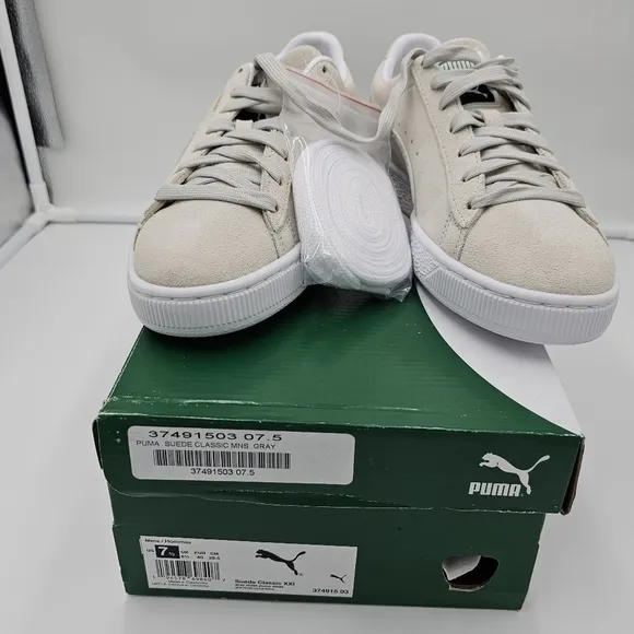 PUMA Suede XXL Men's 7.5 Unisex Off White NIB