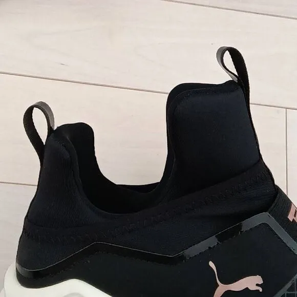Puma Womens Fierce VR Logo Cut Out Trainers &amp; Gym Shoes Black Size 9