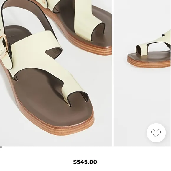 RACHEL COMEY🍂🍁Lark sandals Lime patent leather size 41 brand new