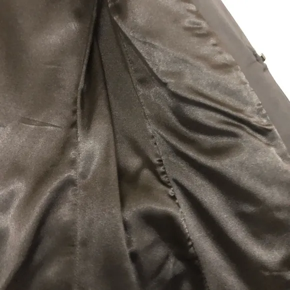 Rachel Roy black slim fit velvet luxe elegant blazer with satin lapel size 0 new