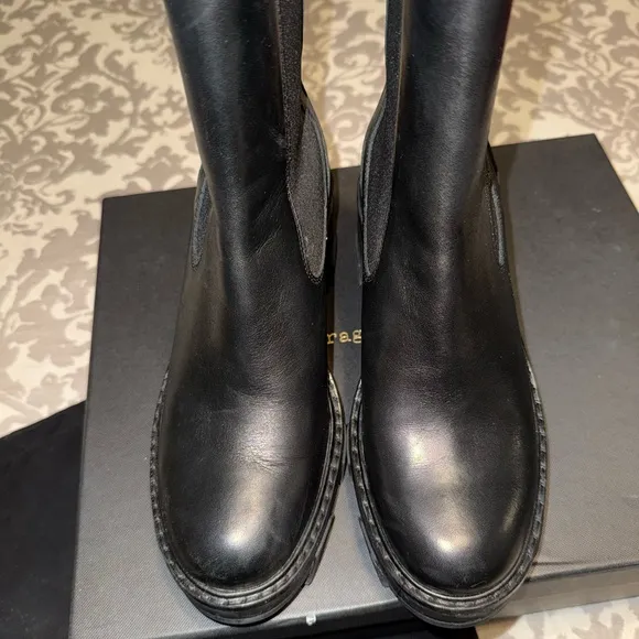 Rag &amp; Bone Shiloh Mid Leather Chelsea Boot (worn once)